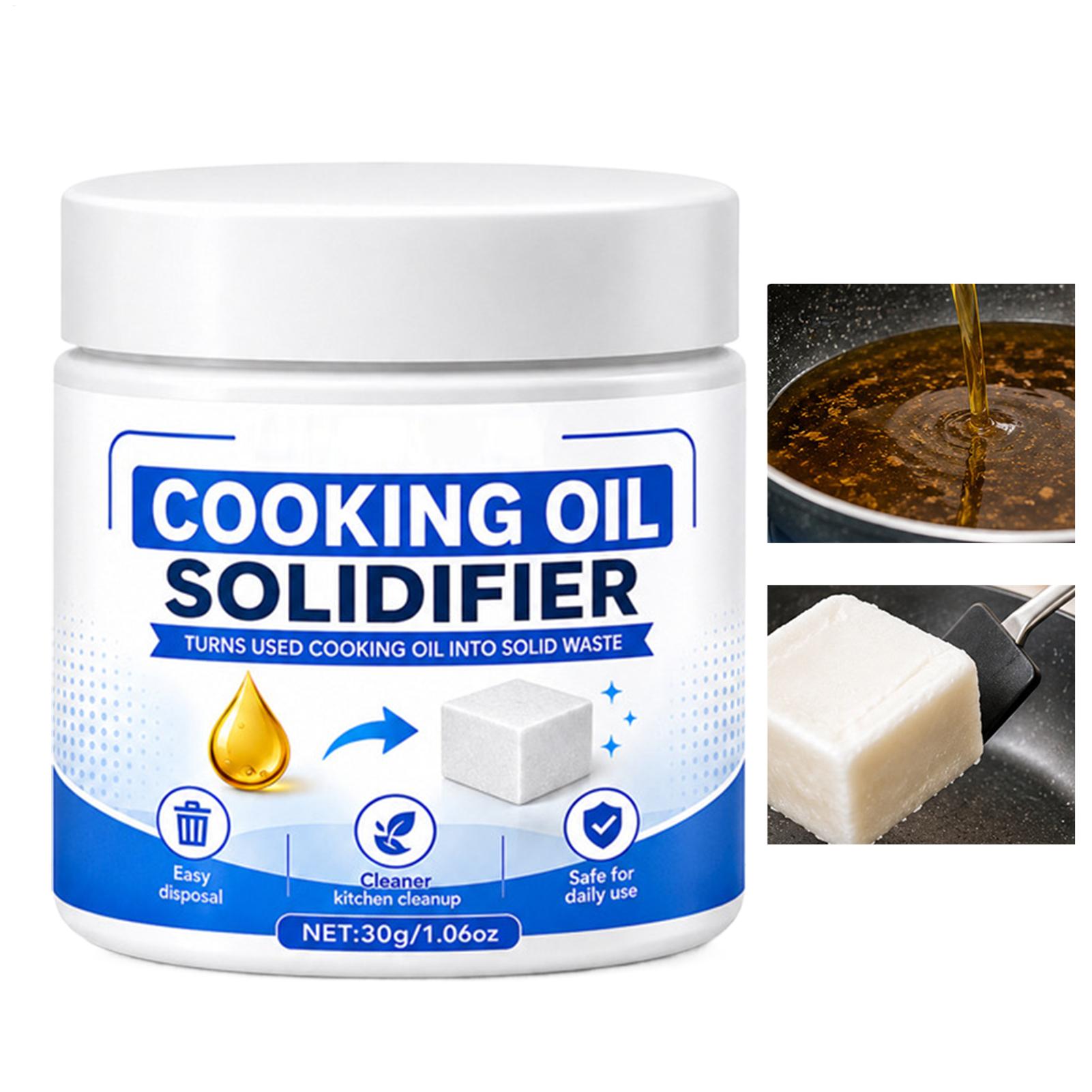 Home Cooking Oil Disposal - 30g Cooking Oil Solidifier Kitchen Waste