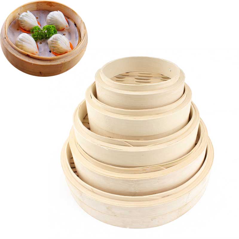 Bamboo Steamer Basket, Steamin - Steamer Bamboo Set recension och pris