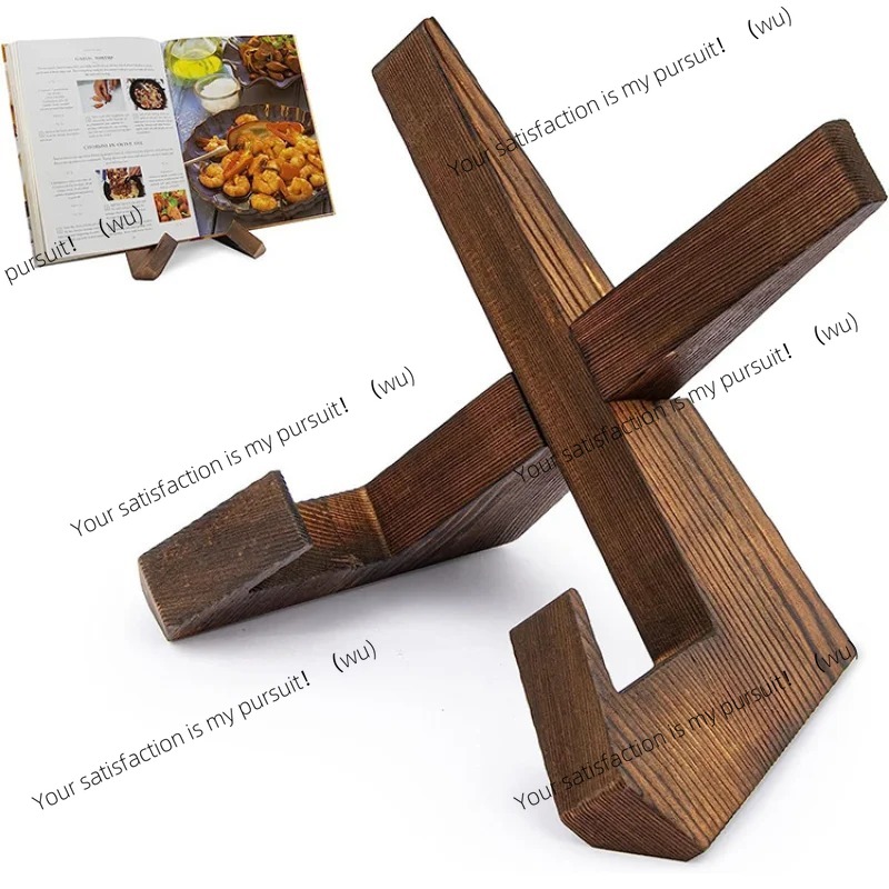 Wooden Cookbook Stand Handmade - Home Cooking Menu recension och pris