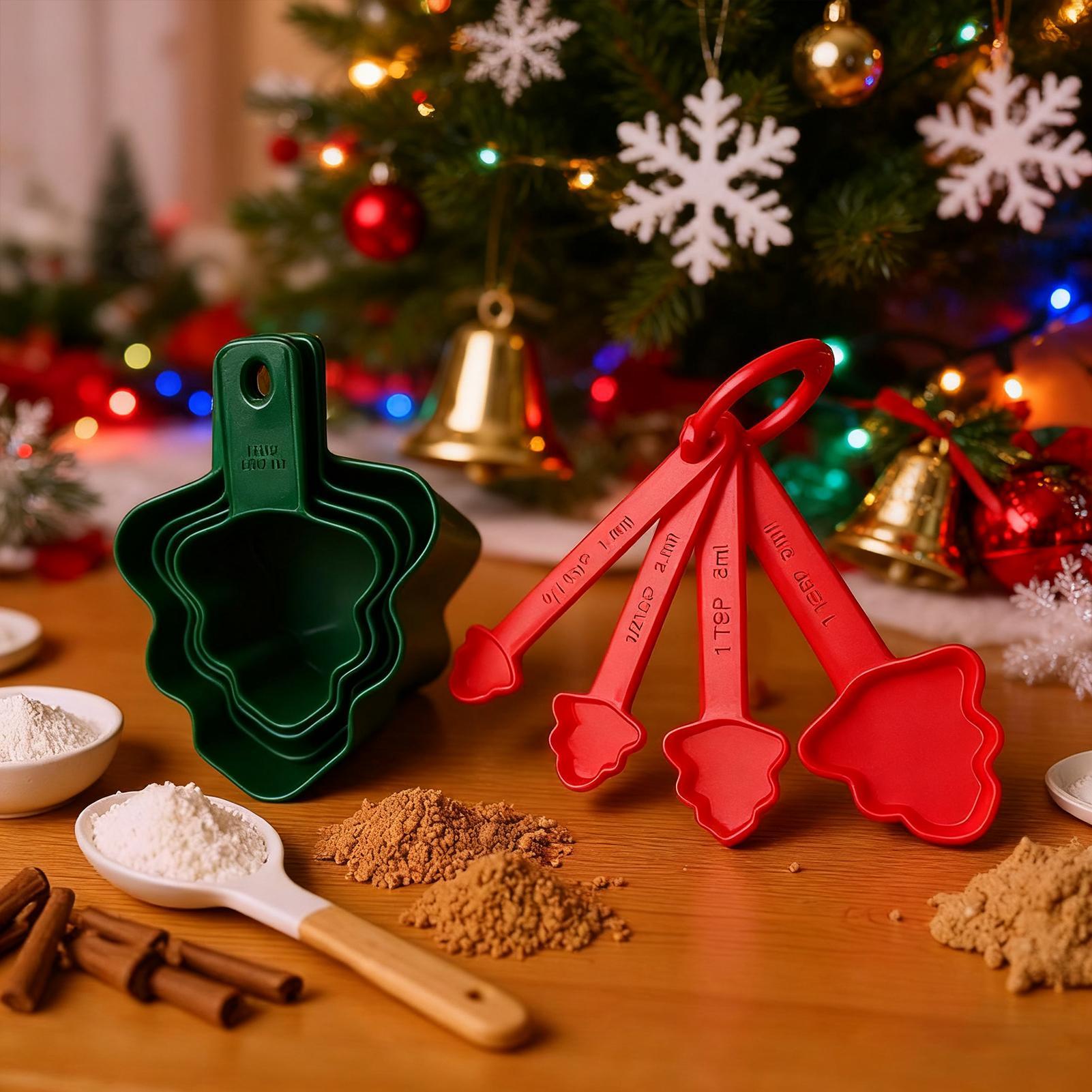 Christmas Measuring Cups And S - Home Cooking Utensils recension och pris