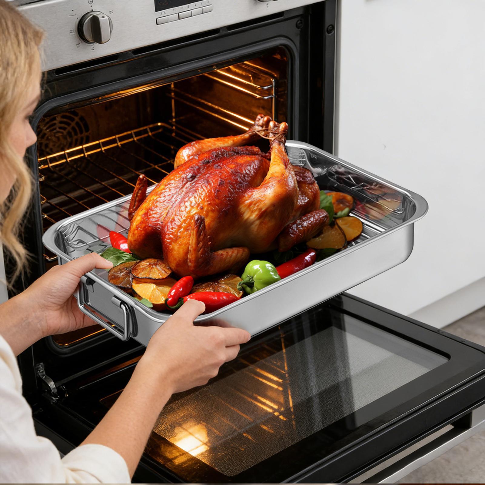 42cm Roasting Pan With Rack St - Home Cooking Utensils recension och pris