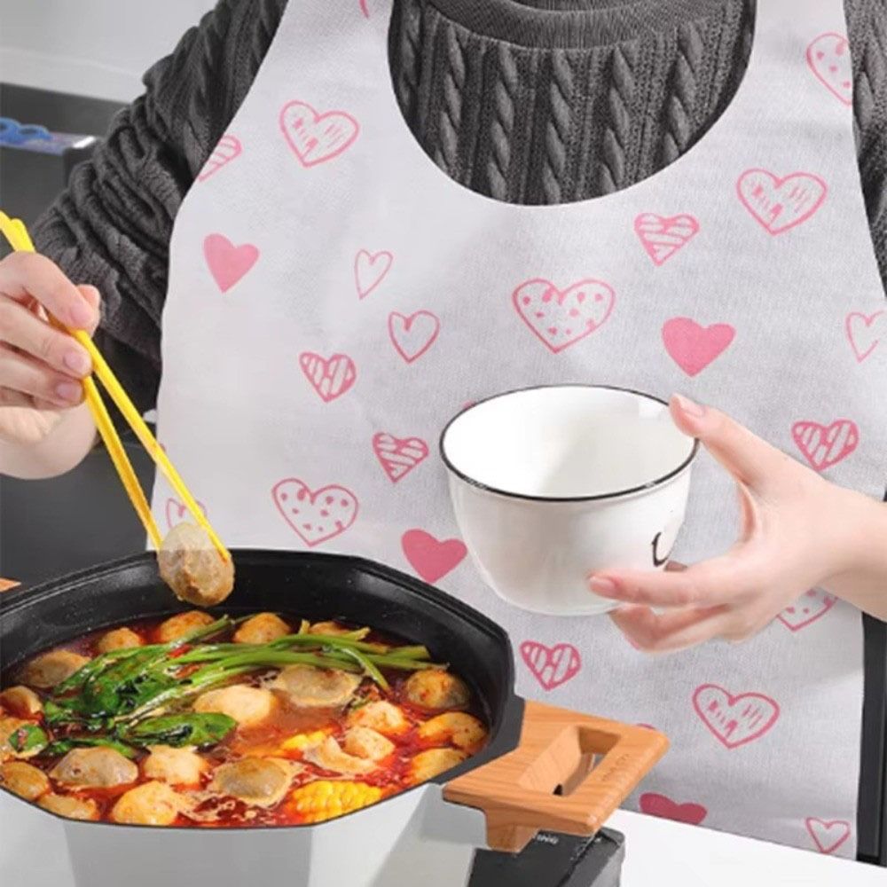 10Pcs/Bag Portable Heart Print - Home Cooking Oil Disposal recension och pris