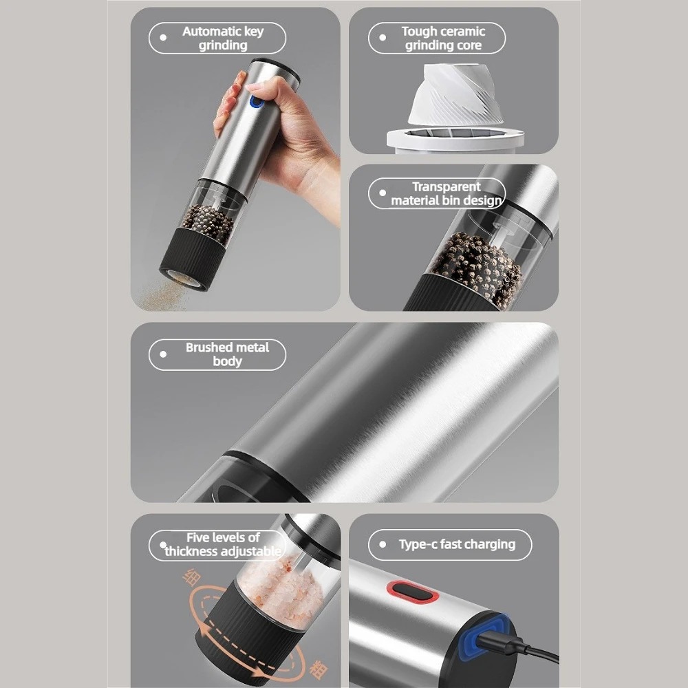 Adjustable Coarseness Electric - Home Cooking Electric recension och pris