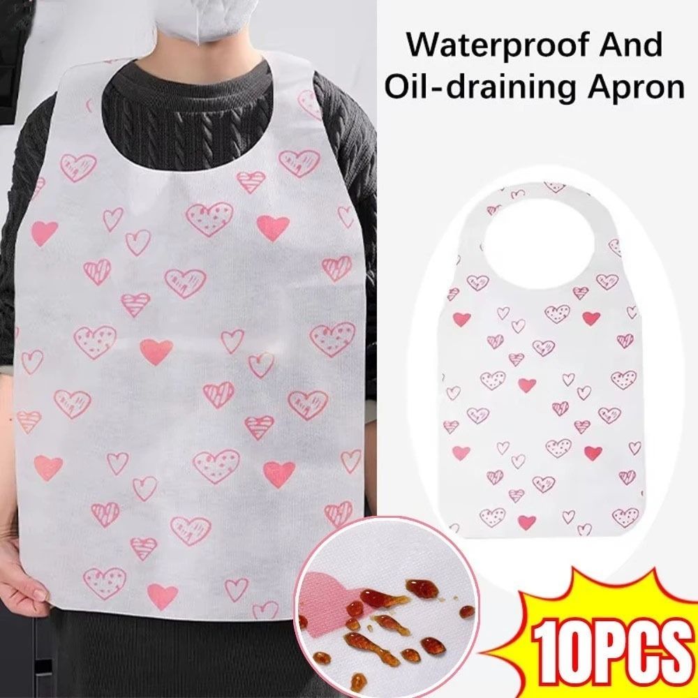 10Pcs/Bag Heart Printed Dispos - Home Cooking Oil Disposal recension och pris