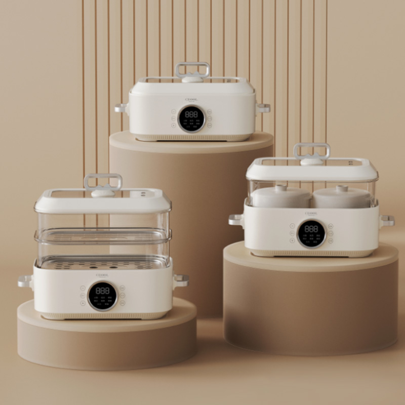 10L 3-in-1 Electric Food Steam - Home Cooking Restaurant recension och pris