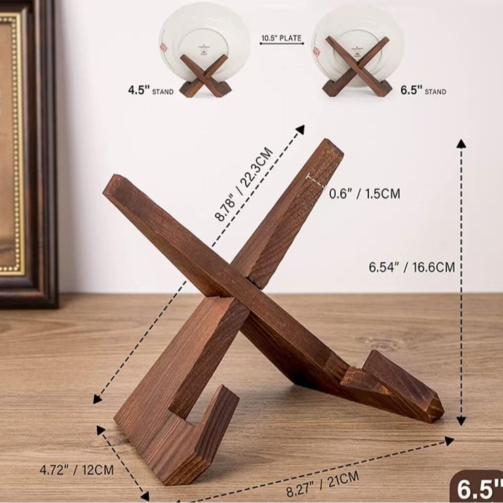 Wooden Cookbook Stand Handmade - Home Cooking Menu recension och pris